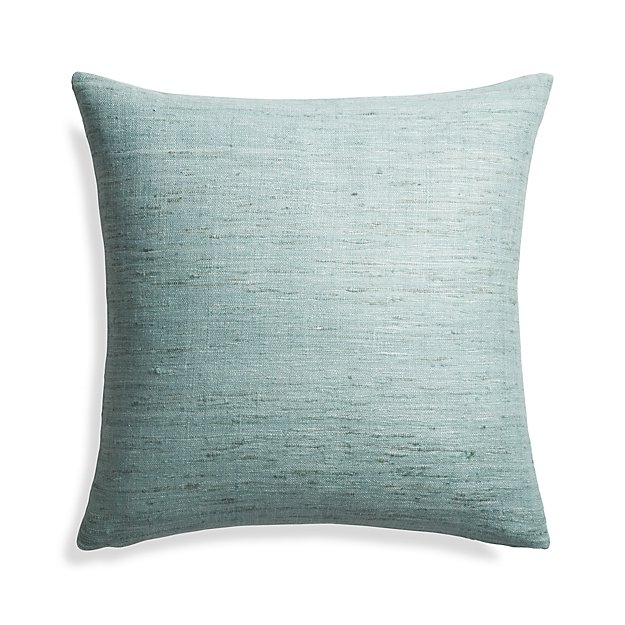 Trevino Aqua 20" Pillow with Down-Alternative Insert - Image 4