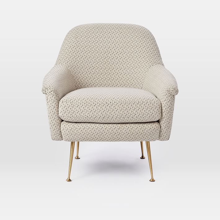 Phoebe Chair, Morse Dot - Ivory - Image 2