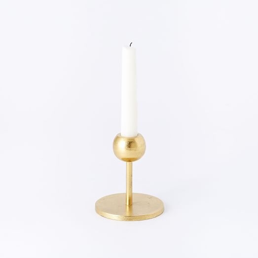 Modern Brass Candleholders - Image 0