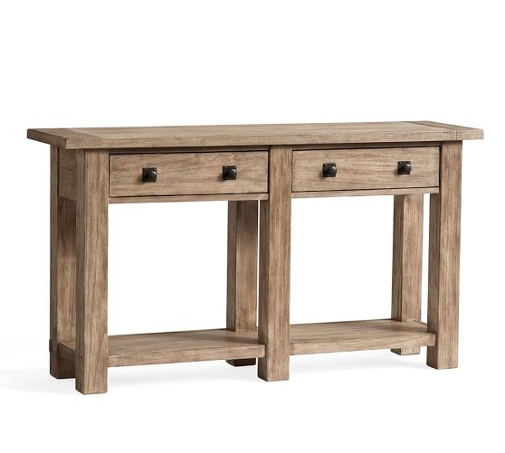 BENCHWRIGHT CONSOLE TABLE, SEADRIFT - Image 0