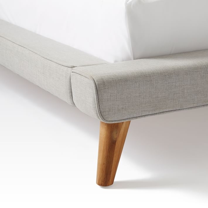 Mod Upholstered Platform Bed - Astor Velvet - King - Image 2