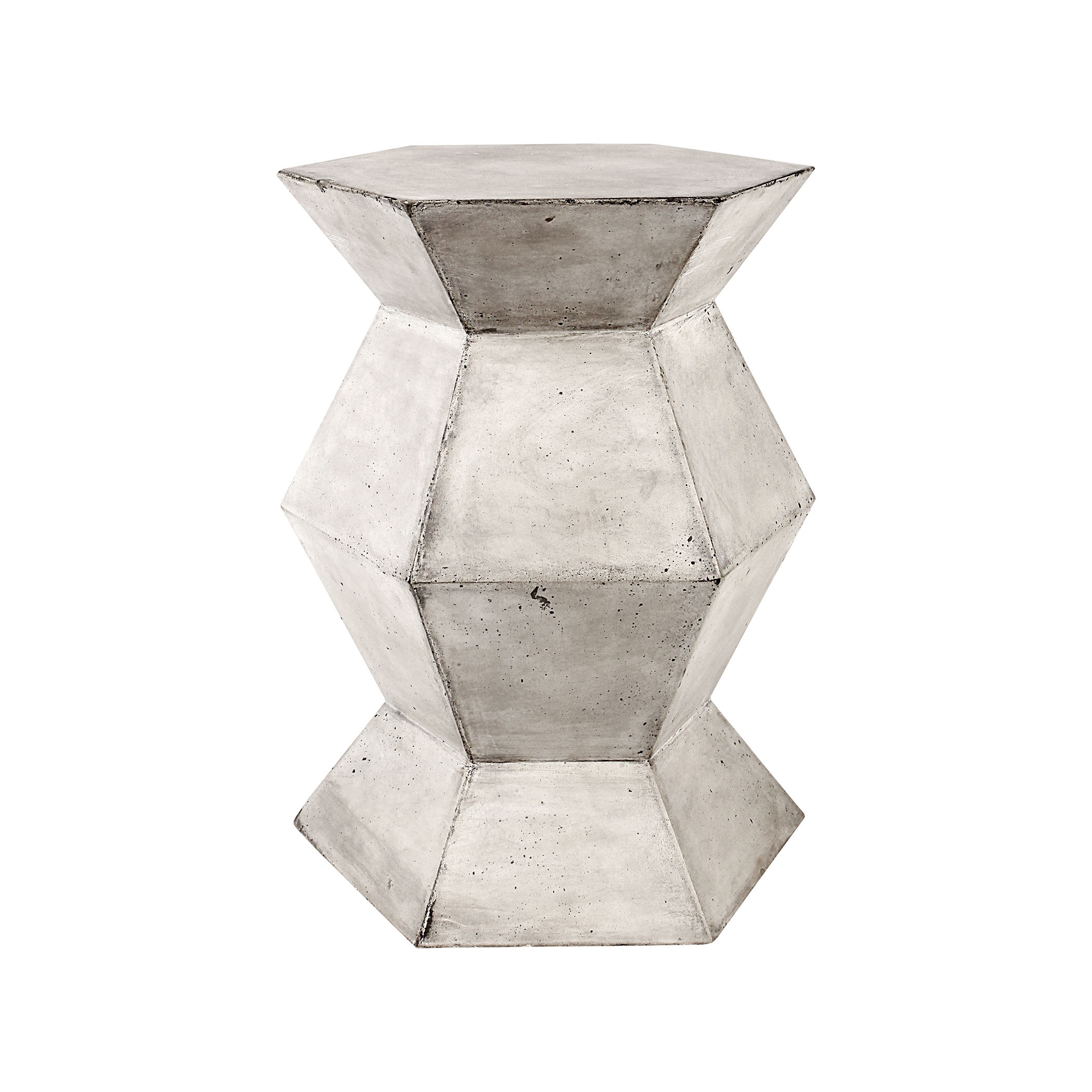 Flanery Accent Table In Polished Concrete - Image 0