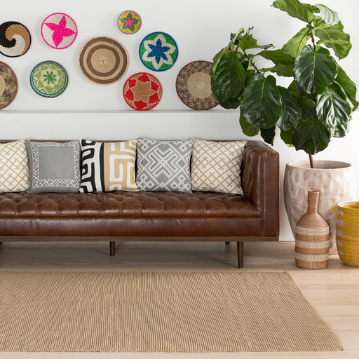 Ethiopia ETPA-7221 18"L x 18"W Down Filled Pillow - Image 1