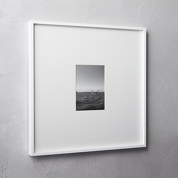 gallery white 5x7 picture frame - Image 0