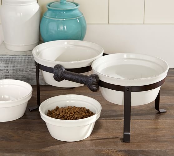 CAMBRIA PET BOWL & STAND - Large - Image 0