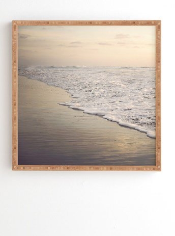 FADING SEA- Framed- no mat, 20" x 20" - Image 0