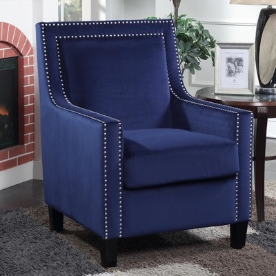 Trenton Velvet Arm Chair - Image 0