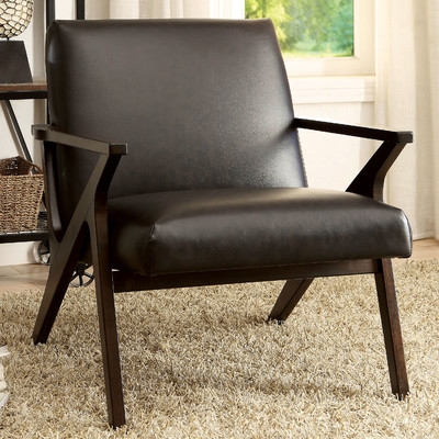 Shankill Faux Leather Arm Chair - Image 0