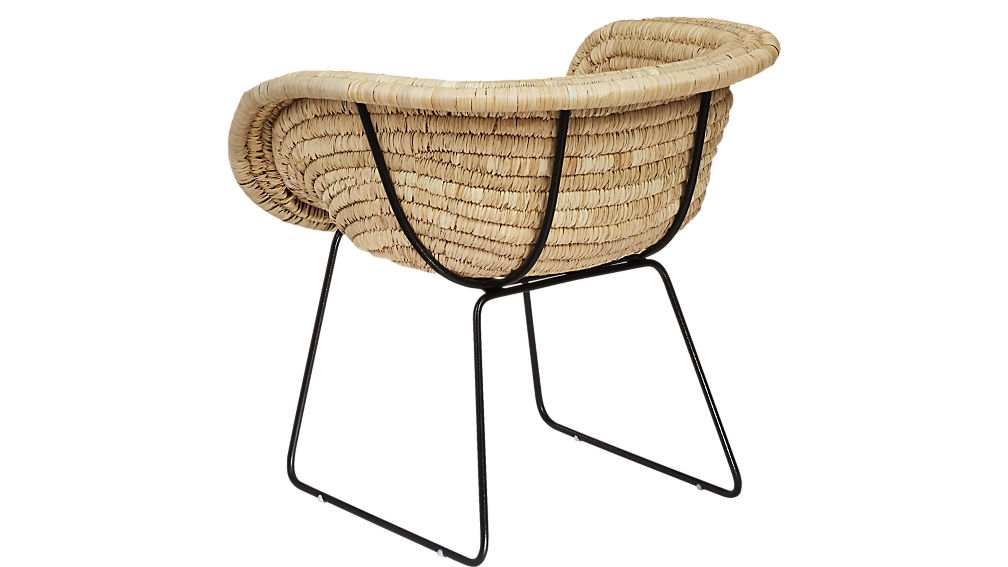 Natural Basket Chair - Image 3