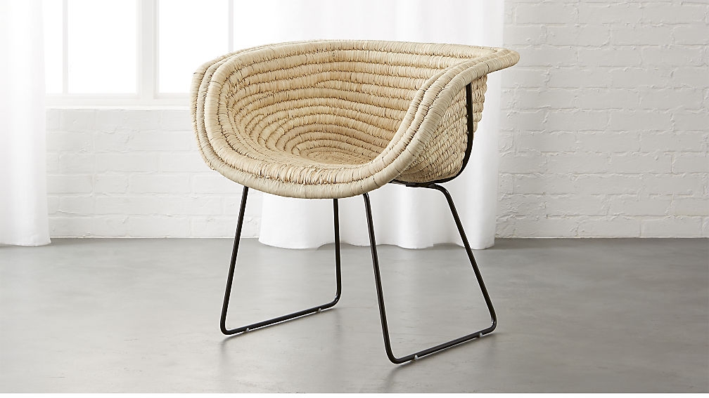Natural Basket Chair - Image 6