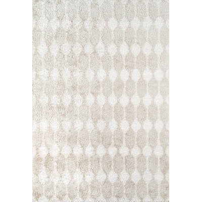 "Stockings Hand-Tufted Taupe Area Rug" - Image 0
