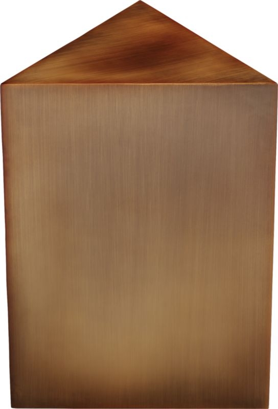 Tri Brushed Bronze Side Table - Image 4