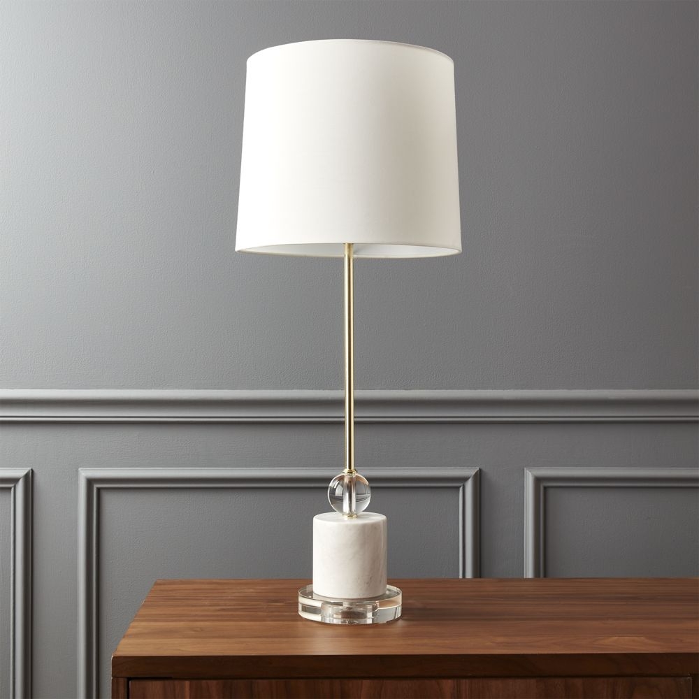Siena Marble Base Table Lamp - Image 0