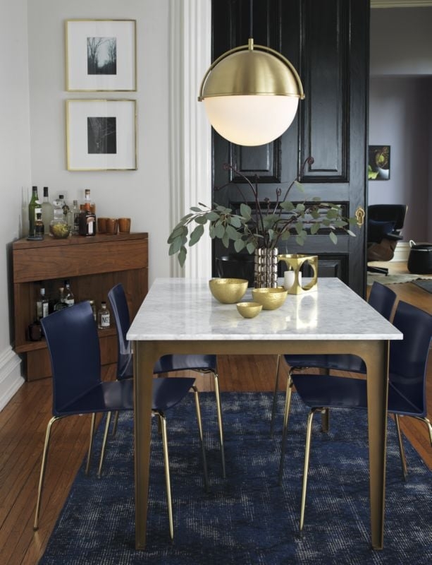 The Hill-Side Disintegrated Floral Blue Rug 9'x12' - Image 3