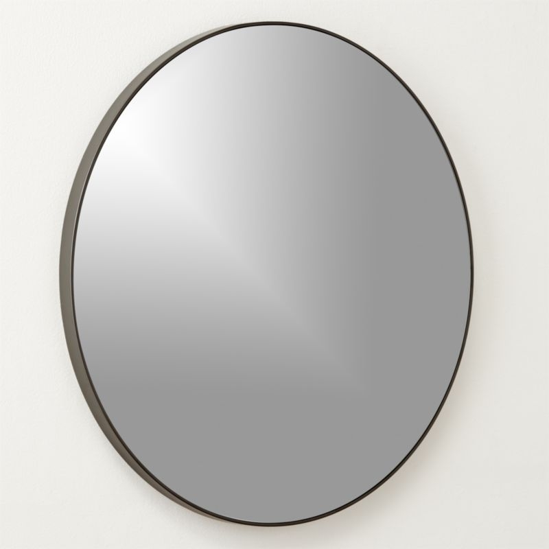 Infinity Black Round Wall Mirror 24" - Image 3