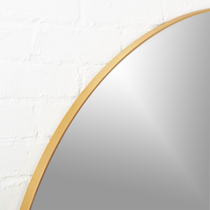 infinity copper round wall mirror 48" - Image 2