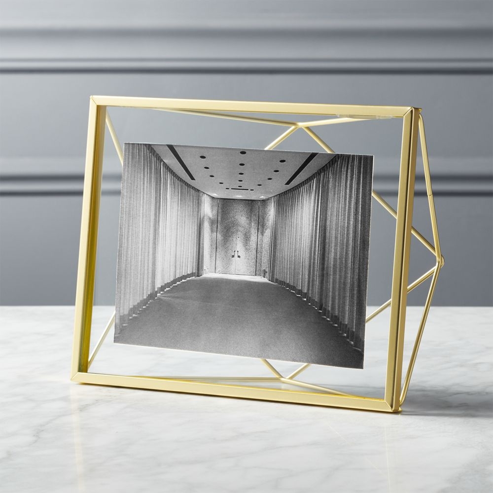"Prisma 5"X7"Gold Picture Frame" - Image 0