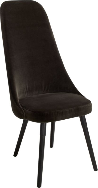 Harlow Mink Velvet Chair - Image 3