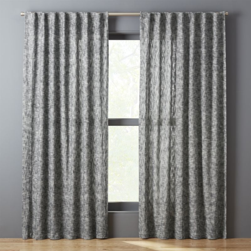 "Bensyn Tweed Curtain Panel 48""x108""" - Image 2