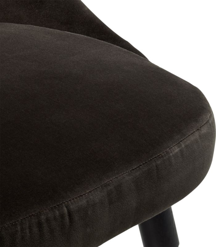 Harlow Mink Velvet Chair - Image 6