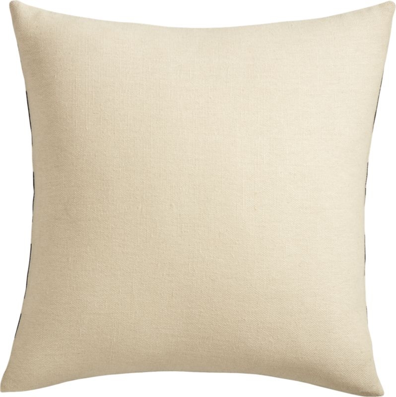 "23"" Handpainted Zebra Pillow with Down-Alternative Insert" - Image 5