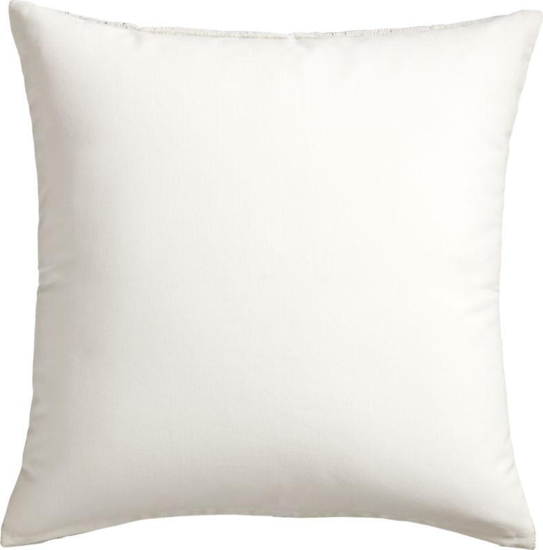 23" Rook Ivory Pillow with Feather-Down Insert - Image 3