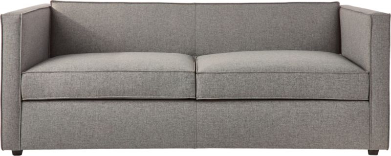 Club Grey Queen Sleeper Sofa - Image 1