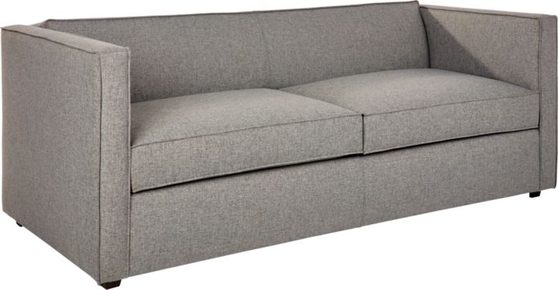 Club Grey Queen Sleeper Sofa - Image 2