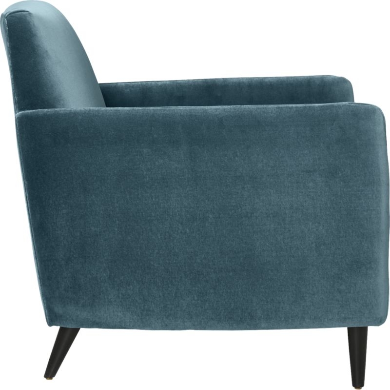 Parlour Cyan Blue Chair - Image 5