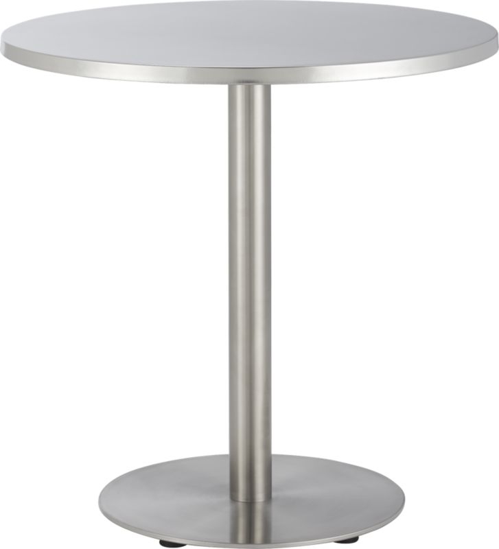 Watermark Stainless Steel Outdoor Bistro Table - Image 3
