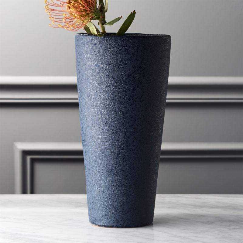Cadet Navy Blue Vase - Image 1