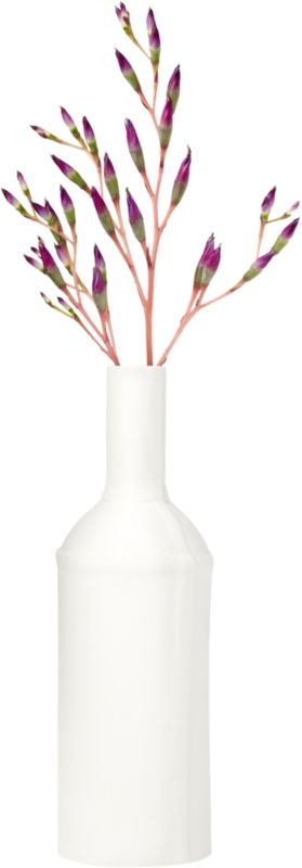 Bottle White Vase - Image 3