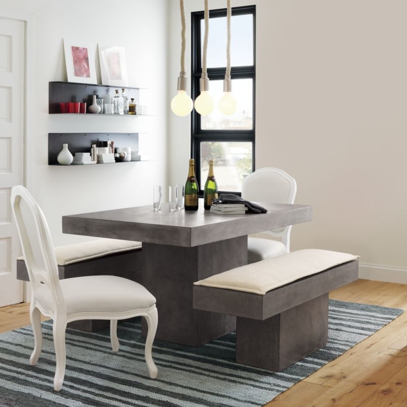 fuze grey dining table - Image 5