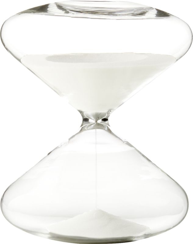 White Sand Hour Glass - Image 1