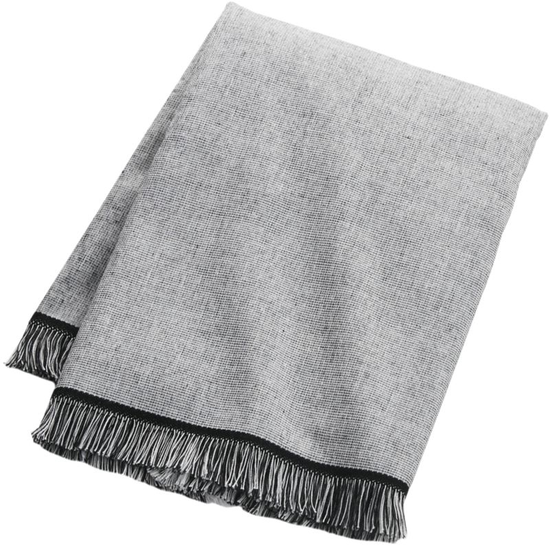 Chambray Black and White Hand Towel - Image 5