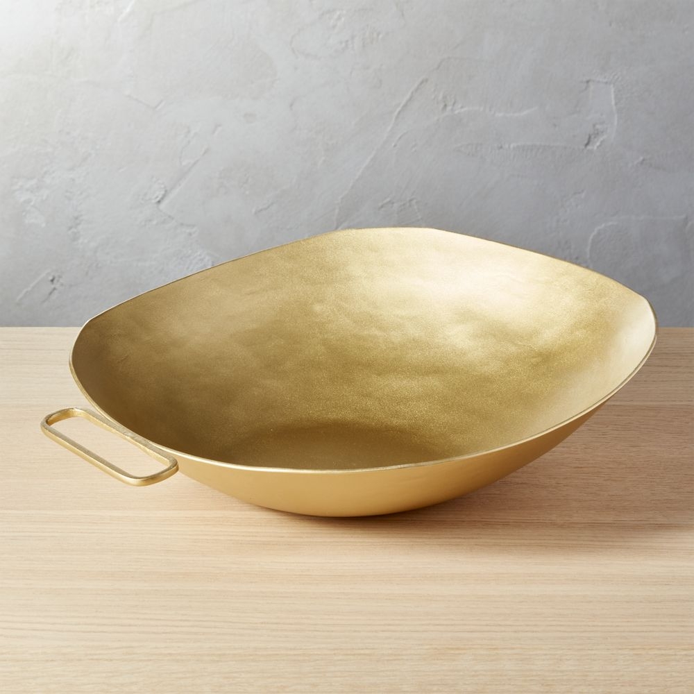Melrose Gold Serving Bowl - Image 0