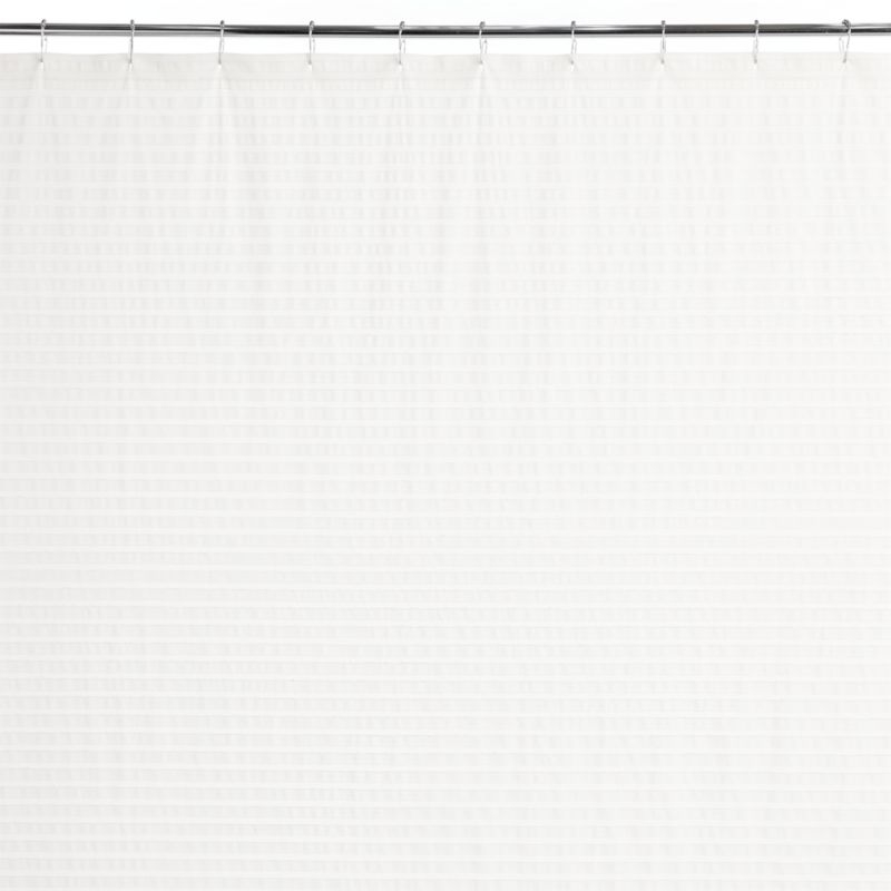 Ribbon Ivory Shower Curtain - Image 5