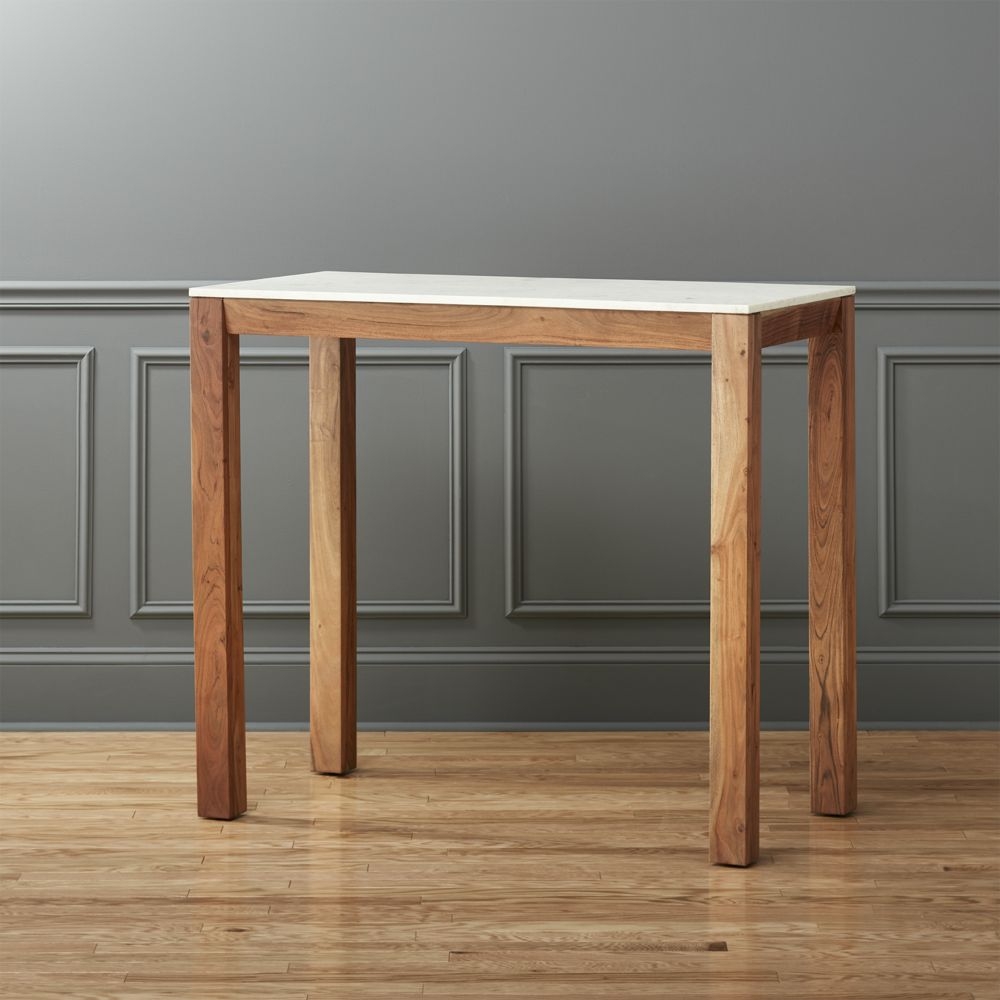 Palate Marble High Dining Table-Estimated Mid-November - Image 0
