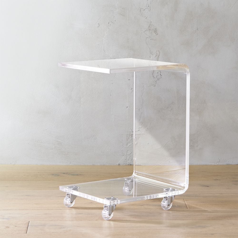 peekaboo acrylic c table - Image 0