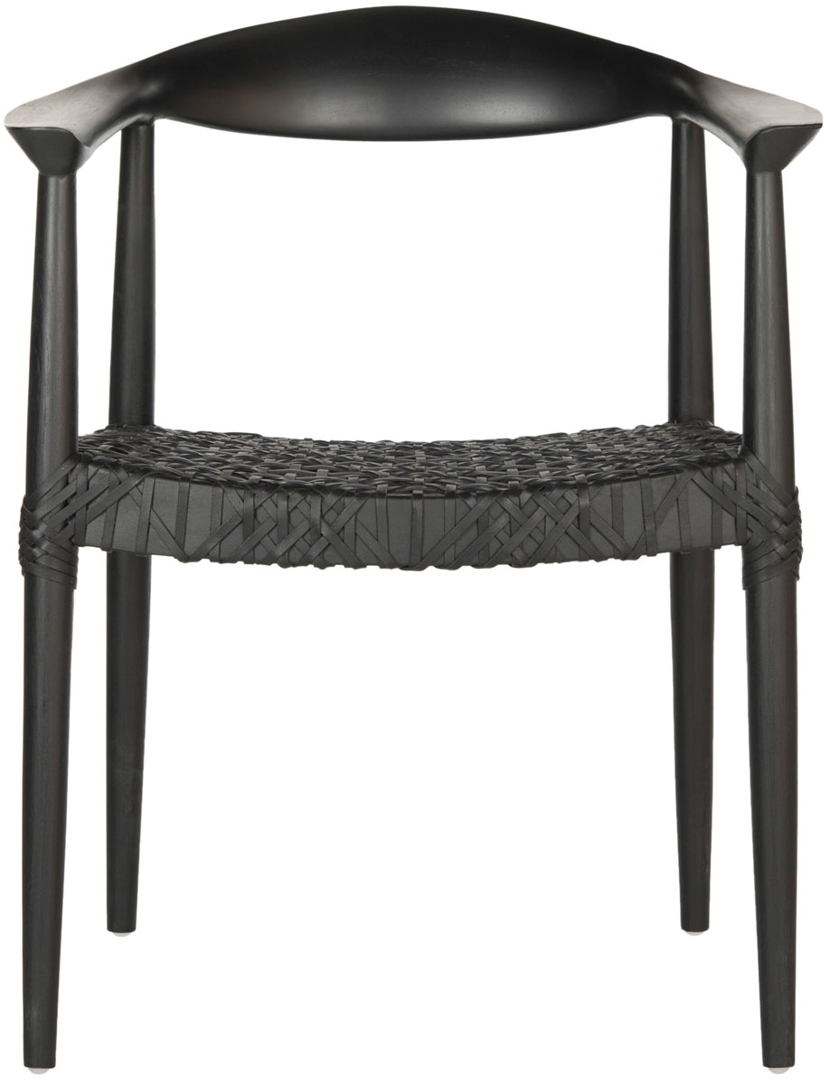 Bandelier Arm Chair, Black - Image 1