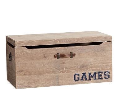 Tucker Toy Chest, Smoked Gray - Image 0