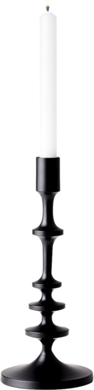 Allis Black Taper Candle Holder Medium - Image 5