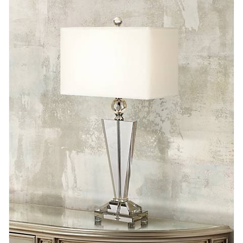 Vienna Full Spectrum Crystal Trophy Table Lamp - Image 0