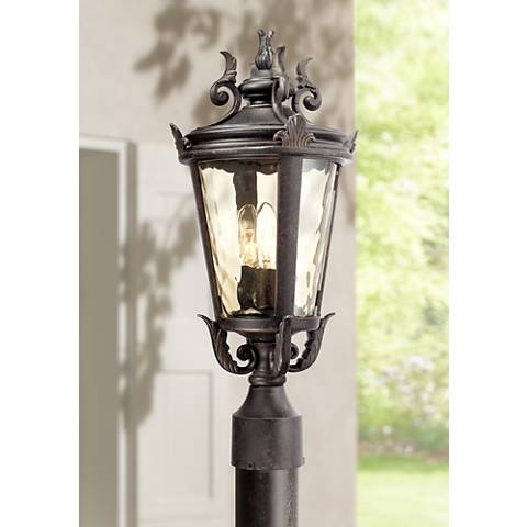 John Timberland Casa Marseille 20 1/2" High Bronze Outdoor Post Light - Image 0