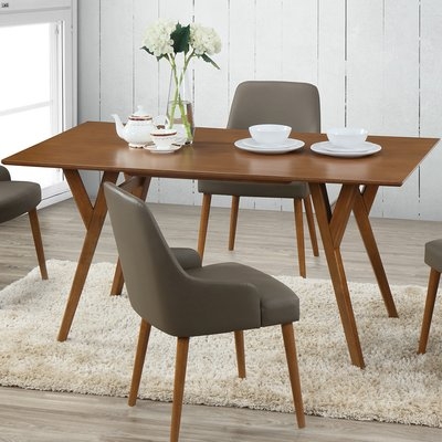 "Buckingham Rectangular Wood Dining Table" - Image 0