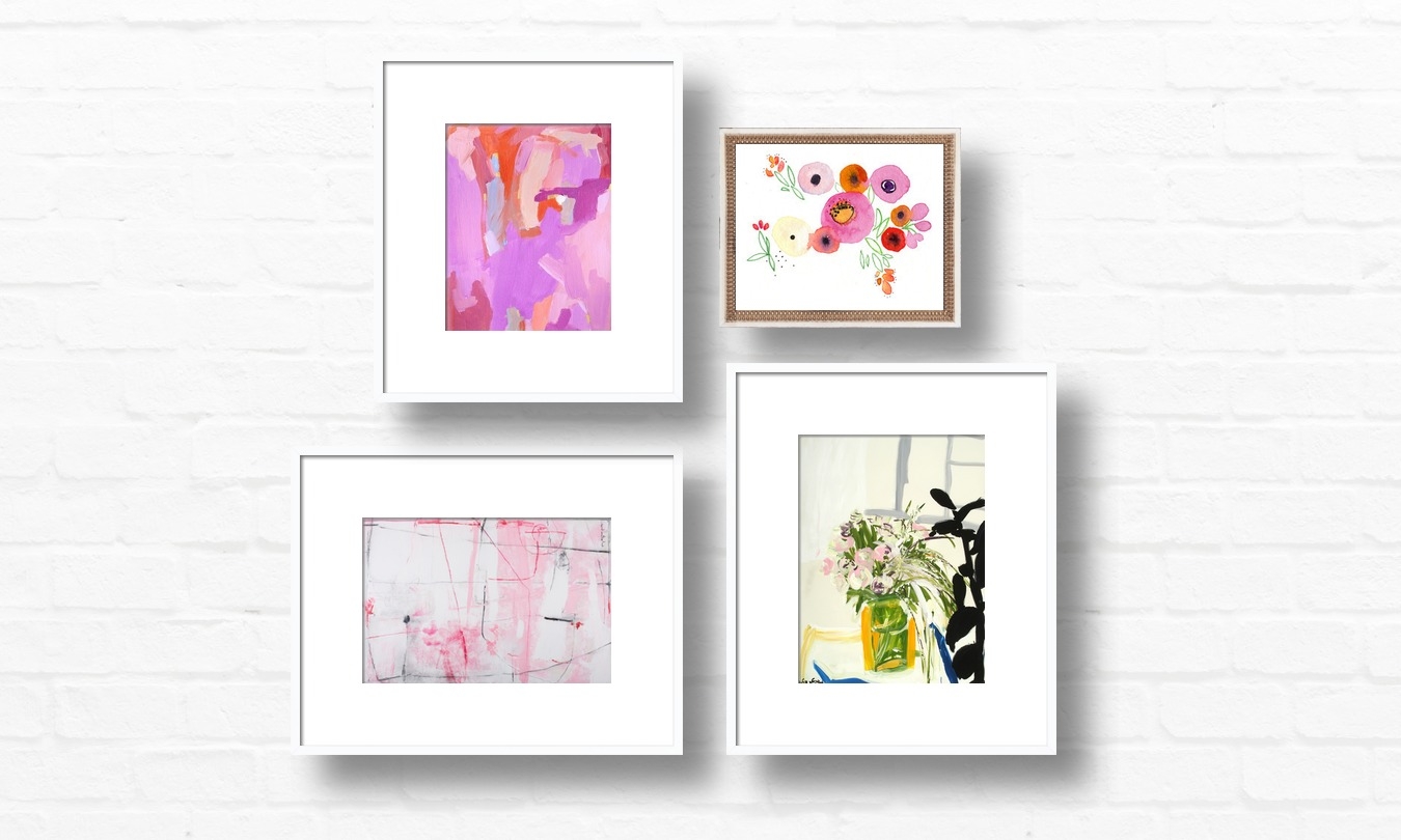 Springtime Silhouettes - Gallery Wall - Image 0
