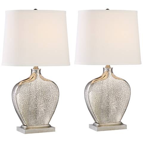 Set of Axel Mercury Glass Table Lamps 2 - Image 0