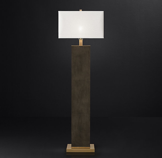DELANO SHAGREEN FLOOR LAMP - Image 0