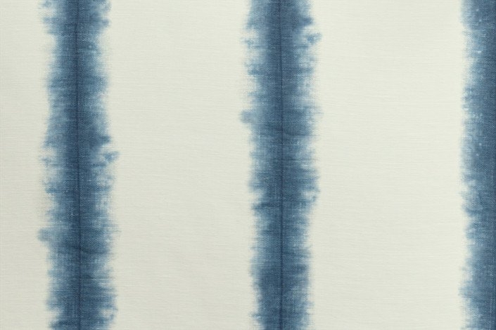 hand-dyed shibori stripes pillow - Indigo - 18"x18" - Image 3