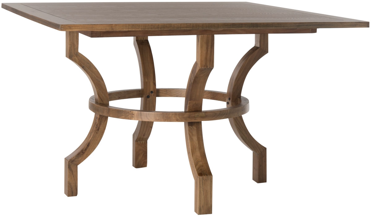 LUDLOW SQUARE DINING TABLE - OAK - Image 1